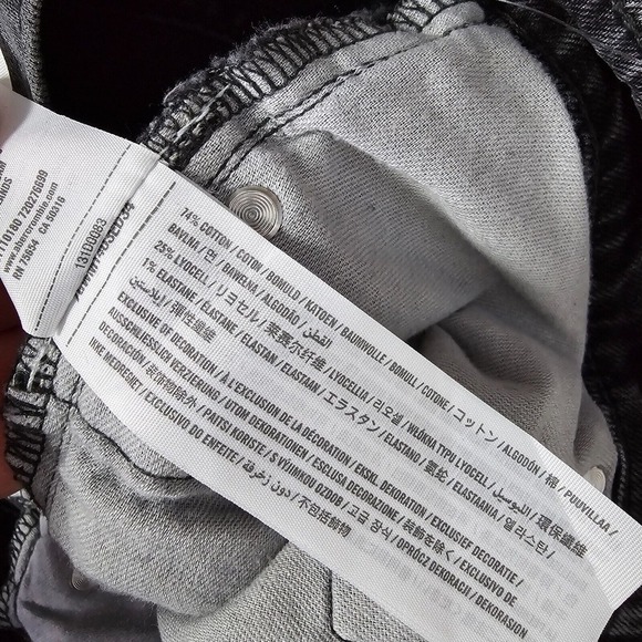 Abercrombie Fitch‎ Rustin Jeans Men’s 29x30 Black Athletic Skinny Distressed - Picture 8 of 13